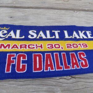 FC Dallas Real Salt Lake Scarf 2019